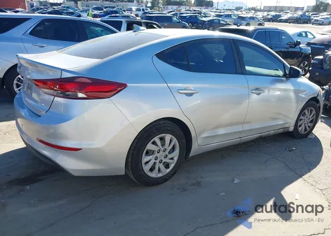 2017 Hyundai Elantra Se z USA, uszkodzony, nr VIN KMHD74LF9HU083173